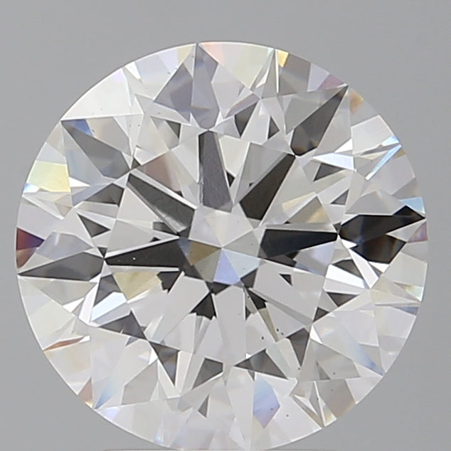 4.06 Carat Round Shaped, Ideal Cut, E Color, VS1 Clarity, IGI Certified Lab Grown Diamond