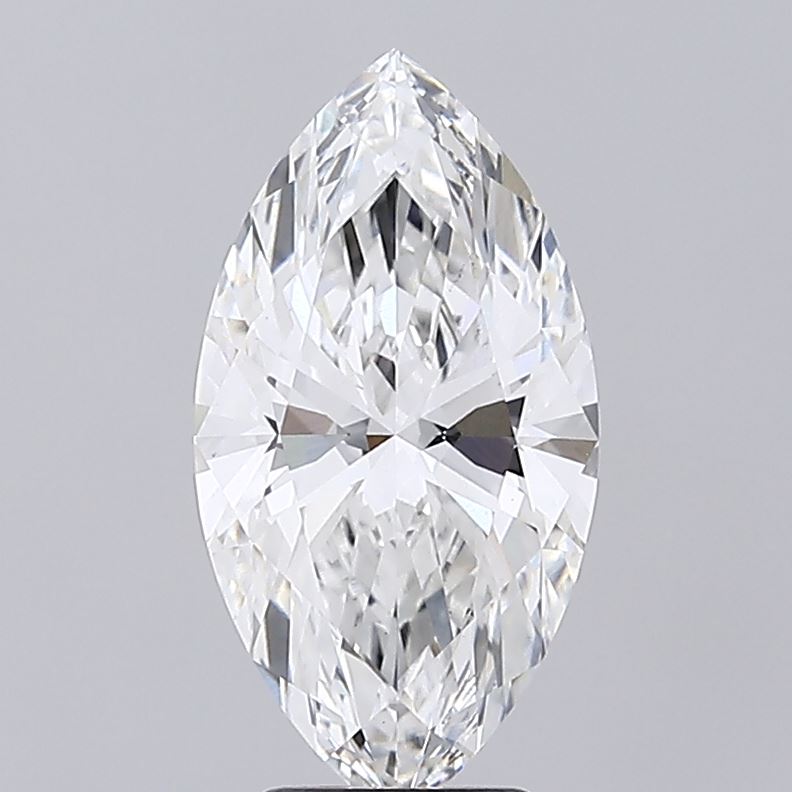 4.07 Carat Marquise Shaped, Ideal Cut, E Color, VS1 Clarity, IGI Certified Lab Grown Diamond