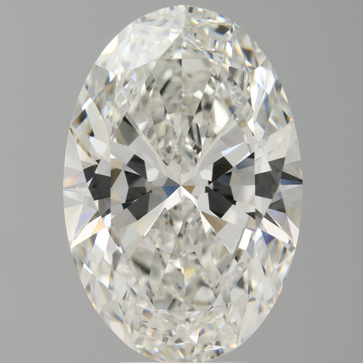 7.10 Carat Oval Shaped, Ideal Cut, F Color, VVS2 Clarity, IGI Certified Lab Grown Diamond
