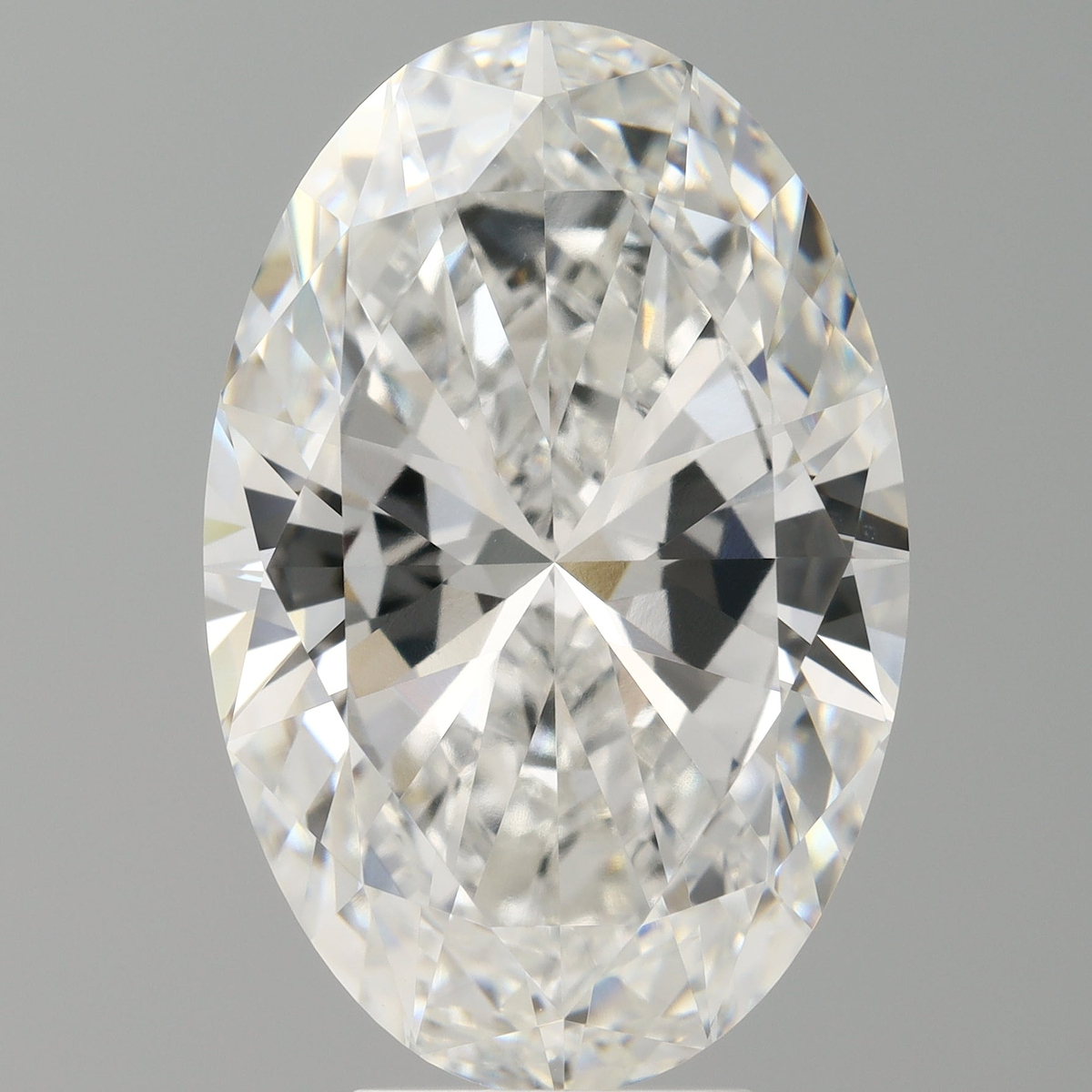6.53 Carat Oval Shaped, Ideal Cut, E Color, VVS2 Clarity, IGI Certified Lab Grown Diamond
