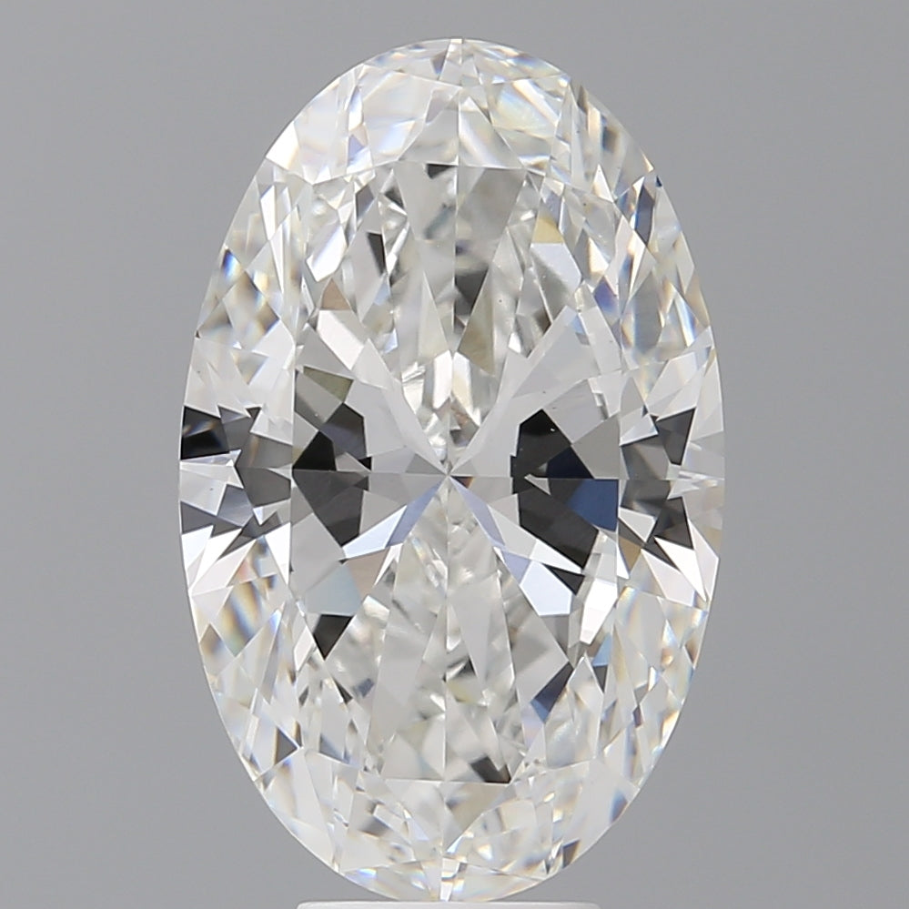 7.50 Carat Oval Shaped, Ideal Cut, F Color, VVS2 Clarity, IGI Certified Lab Grown Diamond