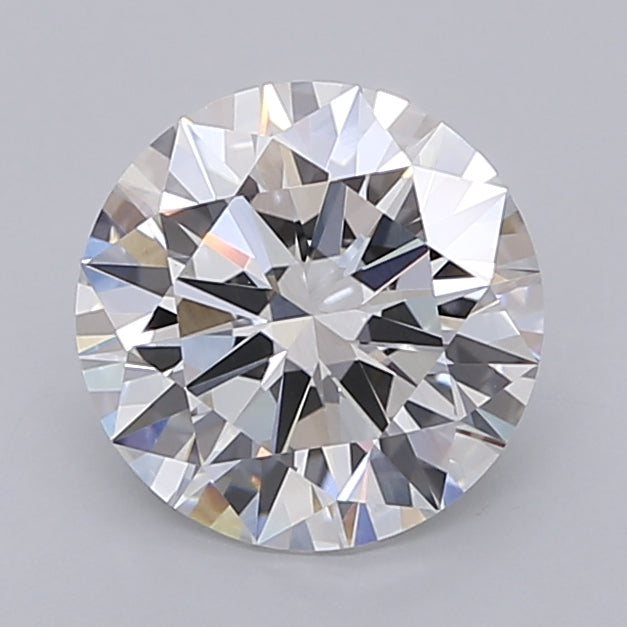 2.00 Carat Round Shaped, Ideal Cut, E Color, VVS2 Clarity, IGI Certified Lab Grown Diamond