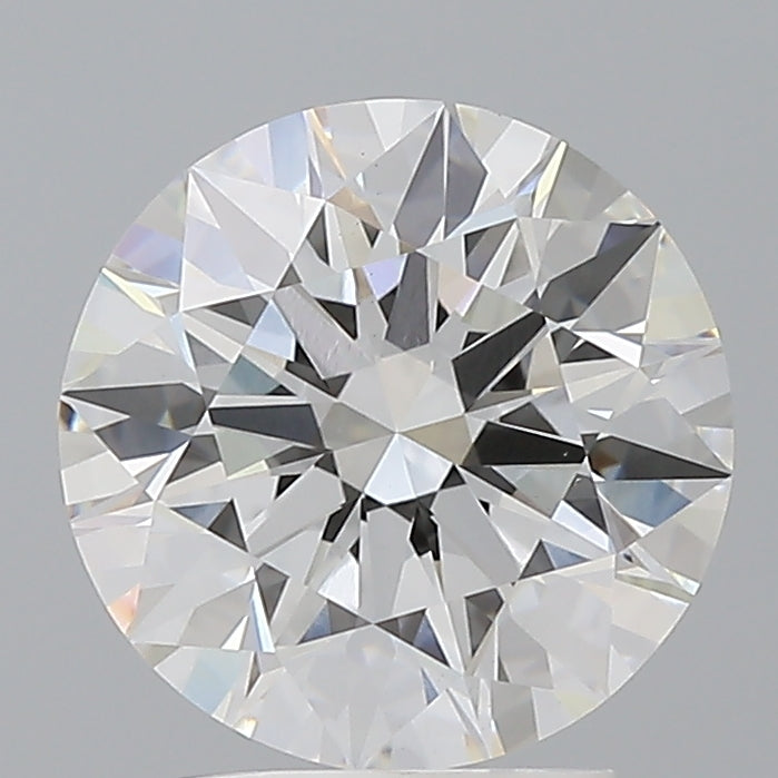3.00 Carat Round Shaped, Excellent Cut, E Color, VS1 Clarity, IGI Certified Lab Grown Diamond