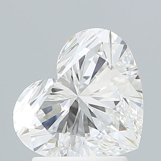 2.10 Carat Heart Shaped, Excellent Cut, F Color, VVS1 Clarity, IGI Certified Lab Grown Diamond