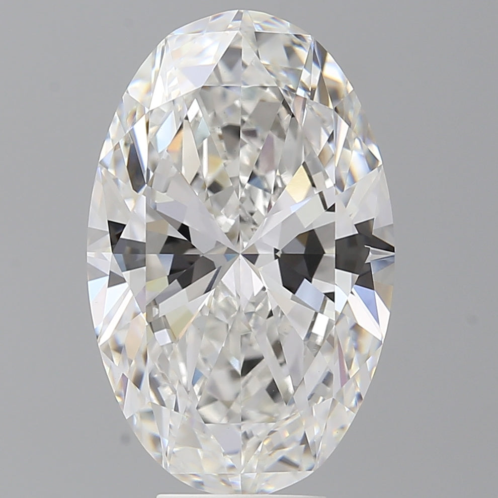 7.55 Carat Oval Shaped, Ideal Cut, E Color, VVS2 Clarity, IGI Certified Lab Grown Diamond