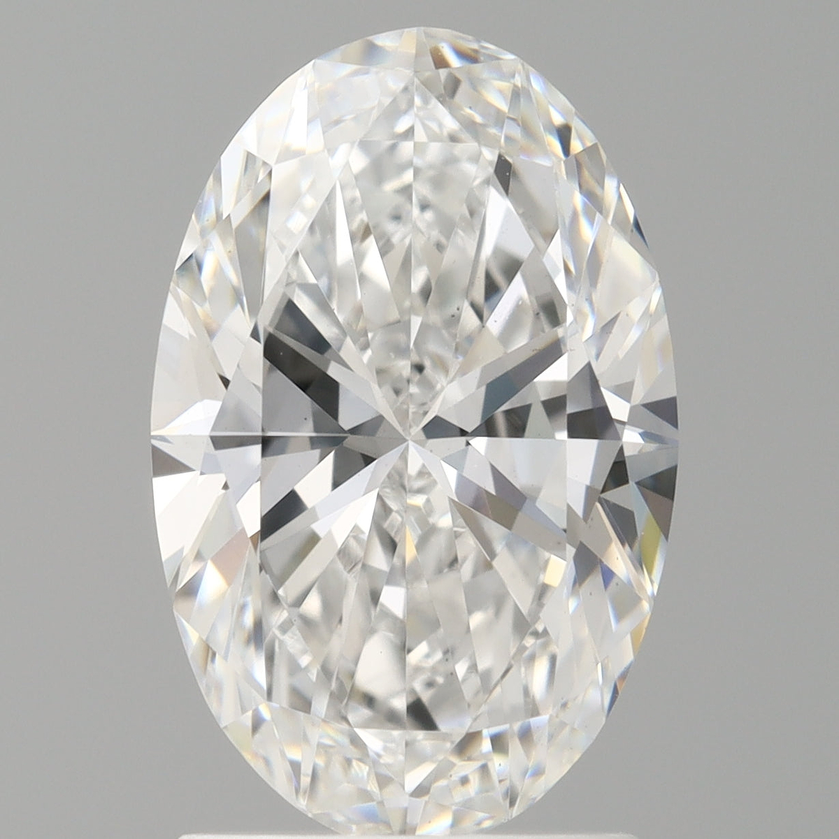 2.00 Carat Oval Shaped, Ideal Cut, E Color, VVS2 Clarity, IGI Certified Lab Grown Diamond