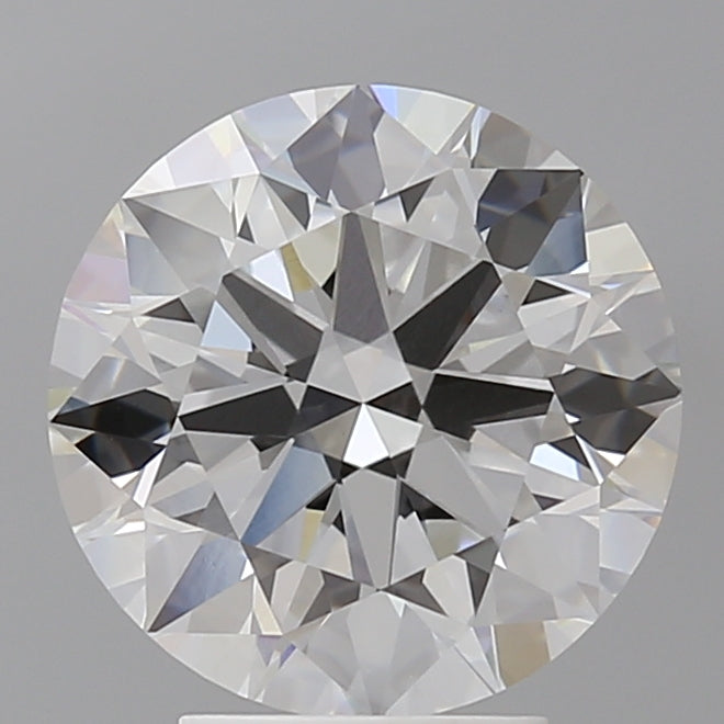 4.02 Carat Round Shaped, Ideal Cut, E Color, VVS2 Clarity, IGI Certified Lab Grown Diamond