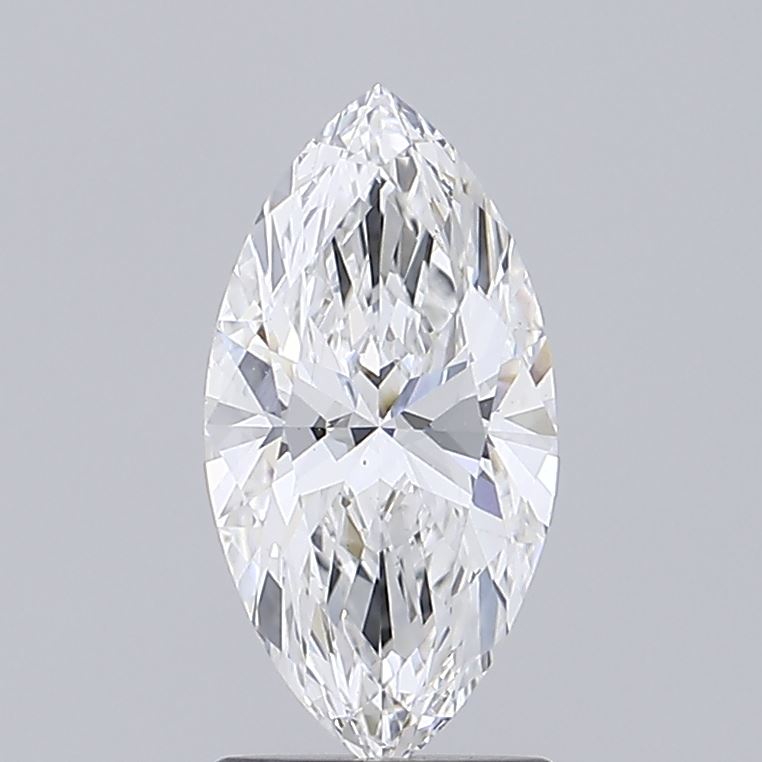 1.59 Carat Marquise Shaped, Ideal Cut, E Color, VS1 Clarity, IGI Certified Lab Grown Diamond
