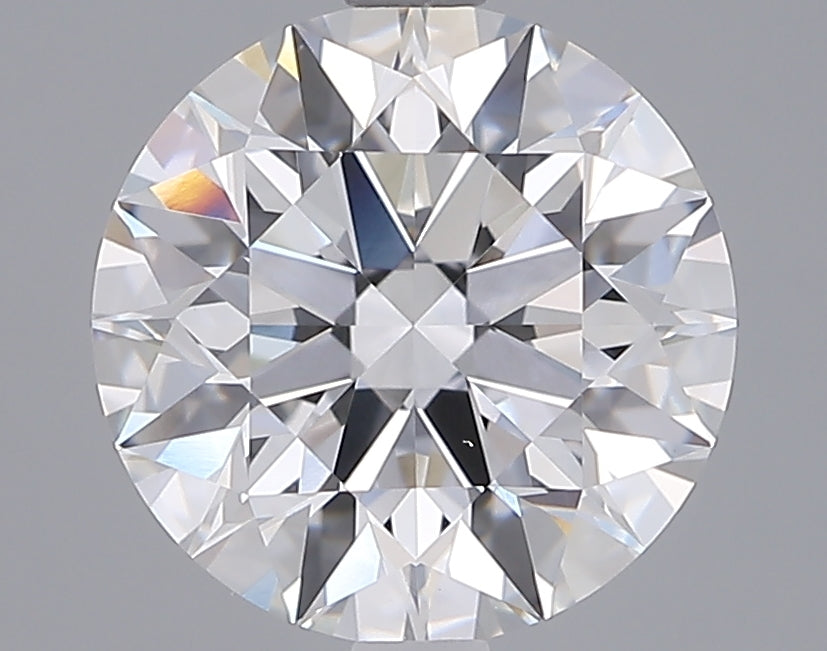 3.06 Carat Round Shaped, Ideal Cut, E Color, VVS2 Clarity, IGI Certified Lab Grown Diamond