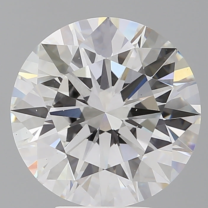 5.54 Carat Round Shaped, Ideal Cut, E Color, VS1 Clarity, IGI Certified Lab Grown Diamond