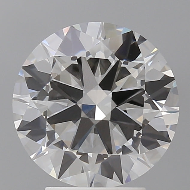 3.52 Carat Round Shaped, Excellent Cut, F Color, VVS2 Clarity, IGI Certified Lab Grown Diamond