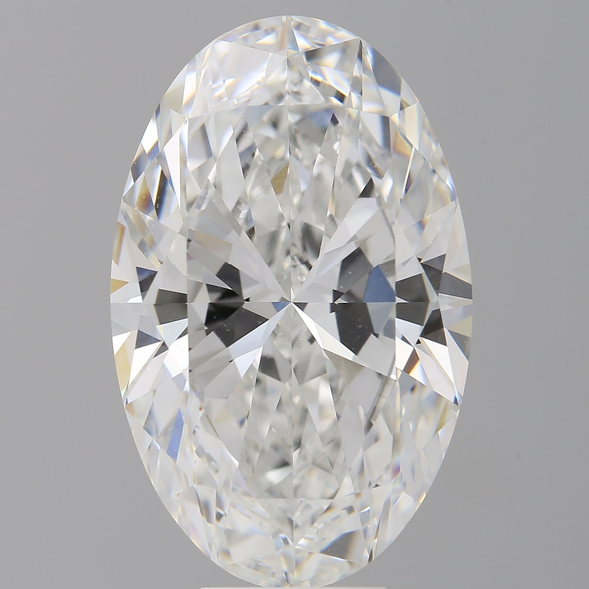 9.58 Carat Oval Shaped, Ideal Cut, E Color, VVS2 Clarity, IGI Certified Lab Grown Diamond