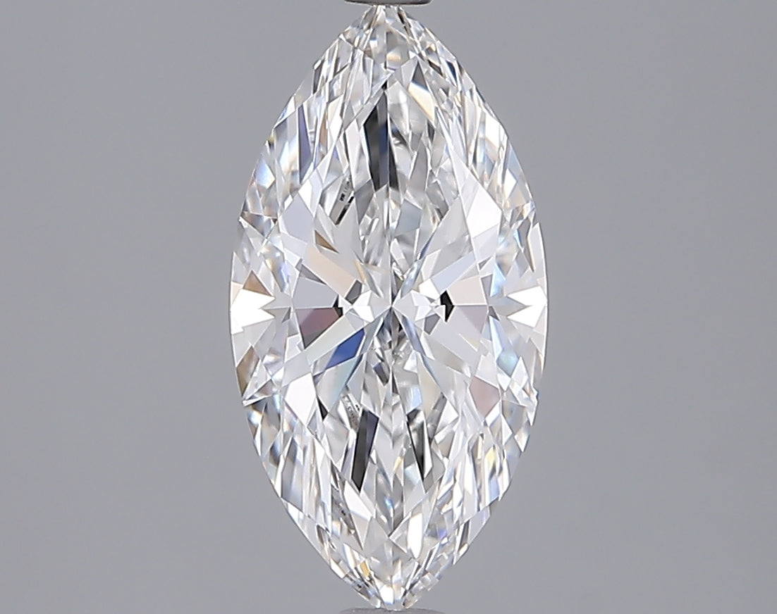 1.91 Carat Marquise Shaped, Ideal Cut, E Color, VVS1 Clarity, IGI Certified Lab Grown Diamond