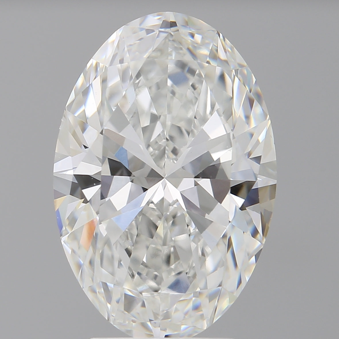 4.11 Carat Oval Shaped, Ideal Cut, E Color, VVS2 Clarity, IGI Certified Lab Grown Diamond