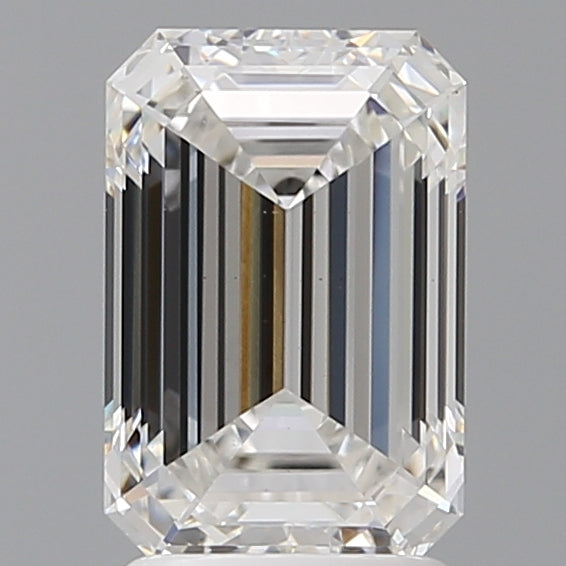 2.59 Carat Emerald Shaped, Ideal Cut, E Color, VS1 Clarity, IGI Certified Lab Grown Diamond