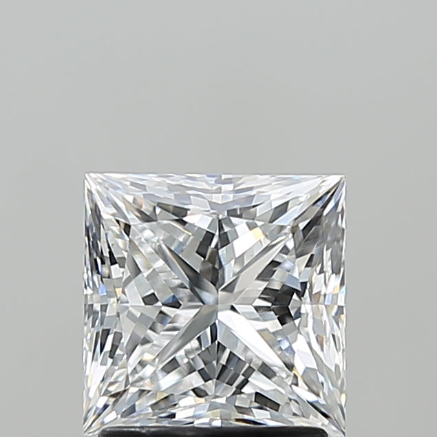 2.01 Carat Princess Shaped, Ideal Cut, D Color, VVS2 Clarity, IGI Certified Lab Grown Diamond