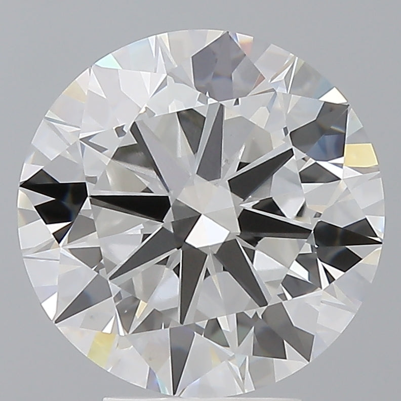 5.02 Carat Round Shaped, Excellent Cut, E Color, VVS2 Clarity, IGI Certified Lab Grown Diamond