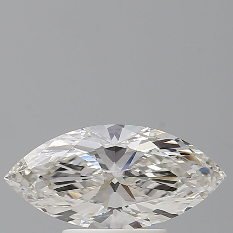 1.55 Carat Marquise Shaped, Ideal Cut, G Color, VVS2 Clarity, IGI Certified Lab Grown Diamond