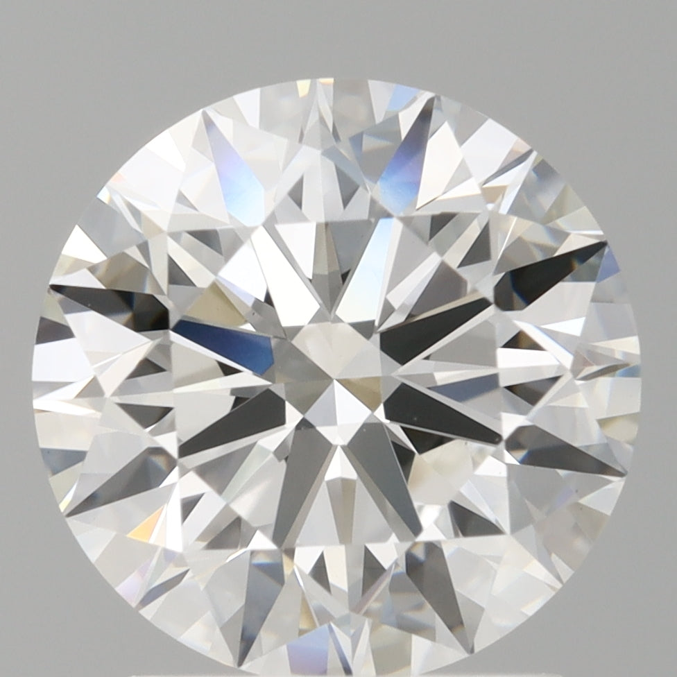 2.05 Carat Round Shaped, Ideal Cut, E Color, VVS2 Clarity, IGI Certified Lab Grown Diamond