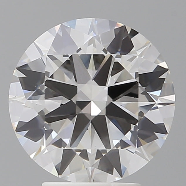 3.58 Carat Round Shaped, Excellent Cut, G Color, VS1 Clarity, IGI Certified Lab Grown Diamond