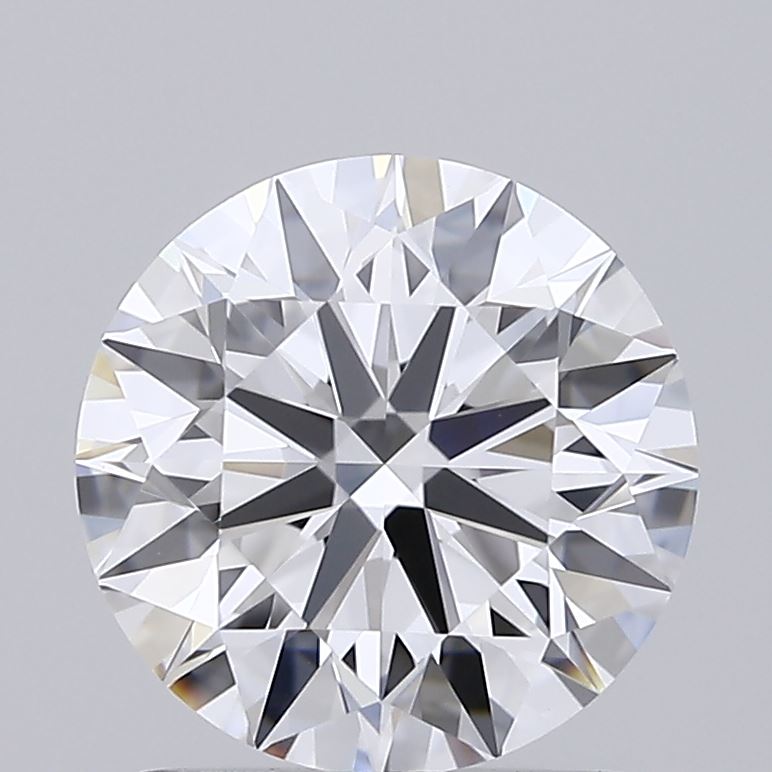 1.58 Carat Round Shaped, Ideal Cut, D Color, VVS1 Clarity, IGI Certified Lab Grown Diamond