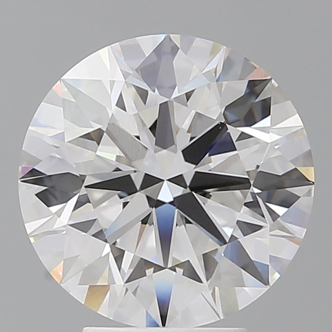4.58 Carat Round Shaped, Ideal Cut, E Color, VVS2 Clarity, IGI Certified Lab Grown Diamond