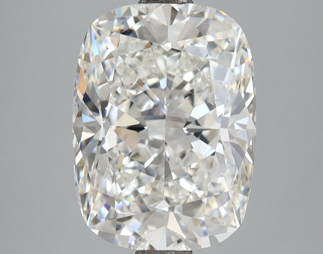 4.41 Carat Cushion Shaped, Ideal Cut, F Color, VVS1 Clarity, IGI Certified Lab Grown Diamond