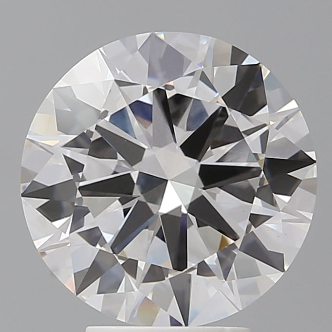 4.51 Carat Round Shaped, Excellent Cut, F Color, VVS2 Clarity, IGI Certified Lab Grown Diamond