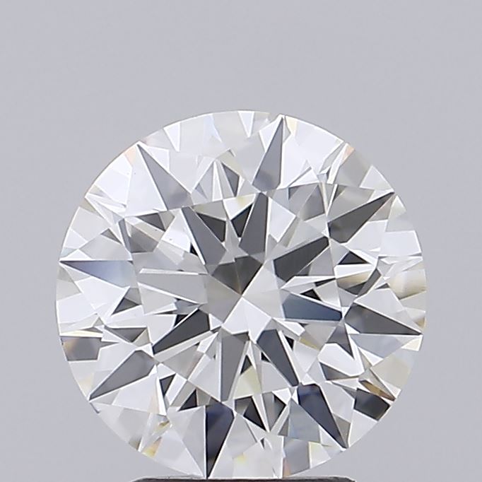 2.03 Carat Round Shaped, Ideal Cut, F Color, VVS2 Clarity, IGI Certified Lab Grown Diamond