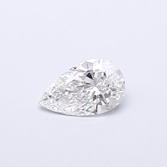 0.30 Carat Pear Shaped, Very Good Cut, E Color, VVS2 Clarity, IGI Certified Lab Grown Diamond