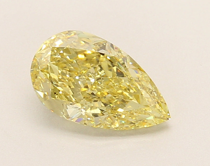 1.53 Carat Pear Shaped, Ideal Cut, VS1 Clarity, IGI Certified Lab Grown Diamond