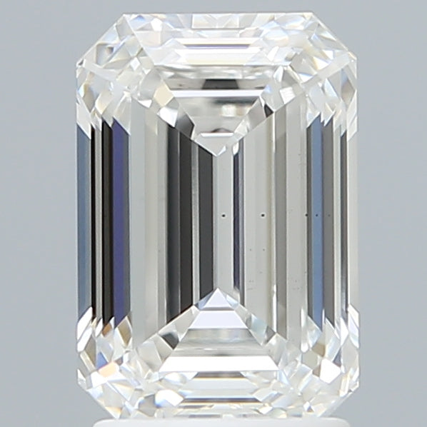 2.61 Carat Emerald Shaped, Ideal Cut, E Color, VS1 Clarity, IGI Certified Lab Grown Diamond