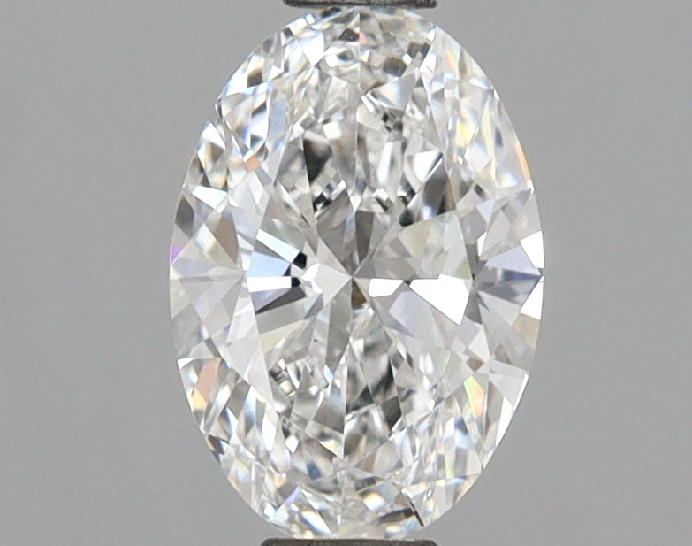 1.05 Carat Oval Shaped, Ideal Cut, E Color, VS1 Clarity, IGI Certified Lab Grown Diamond