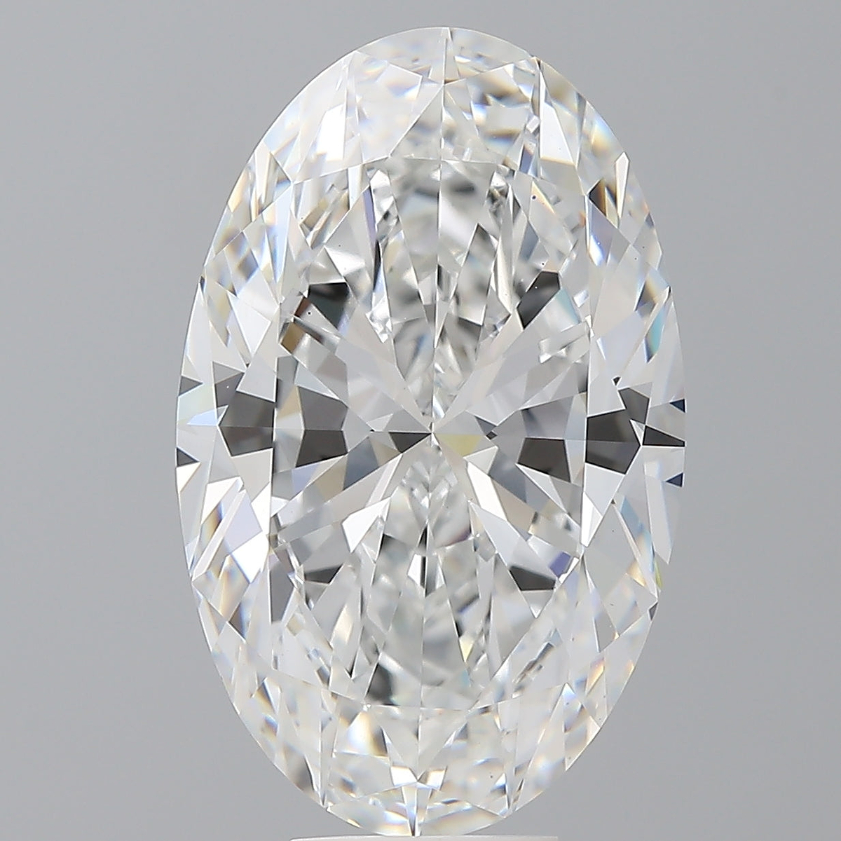 9.10 Carat Oval Shaped, Ideal Cut, E Color, VVS2 Clarity, IGI Certified Lab Grown Diamond