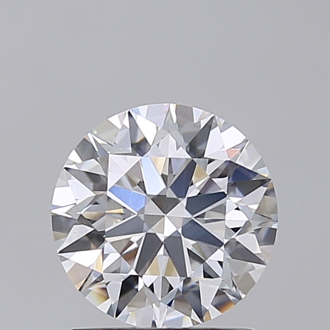 1.52 Carat Round Shaped, Ideal Cut, D Color, VVS2 Clarity, IGI Certified Lab Grown Diamond