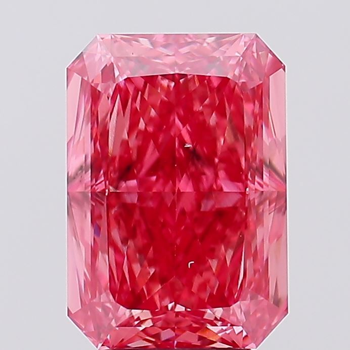 5.01 Carat Radiant Shaped, Ideal Cut, SI1 Clarity, IGI Certified Lab Grown Diamond