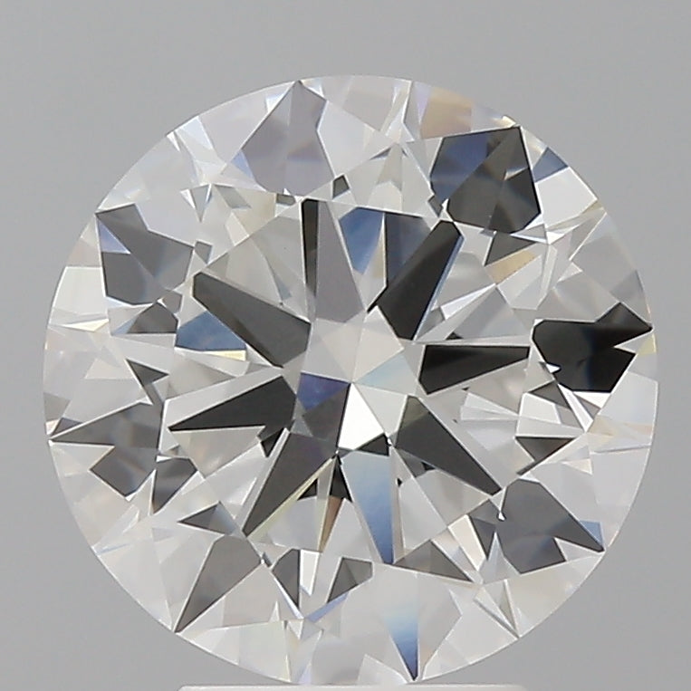 4.01 Carat Round Shaped, Excellent Cut, F Color, VVS2 Clarity, IGI Certified Lab Grown Diamond