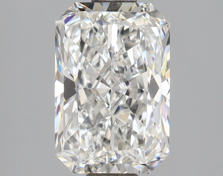 2.07 Carat Radiant Shaped, Ideal Cut, E Color, VS1 Clarity, IGI Certified Lab Grown Diamond