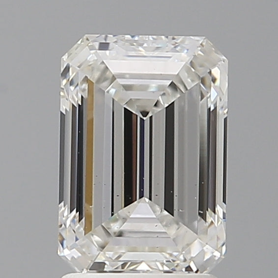 2.09 Carat Emerald Shaped, Ideal Cut, E Color, VS2 Clarity, IGI Certified Lab Grown Diamond