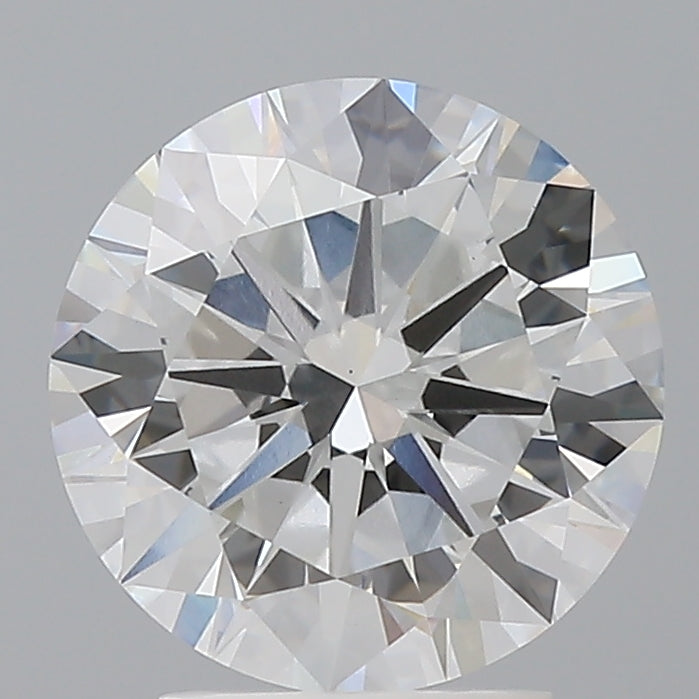 3.08 Carat Round Shaped, Excellent Cut, E Color, VS1 Clarity, IGI Certified Lab Grown Diamond