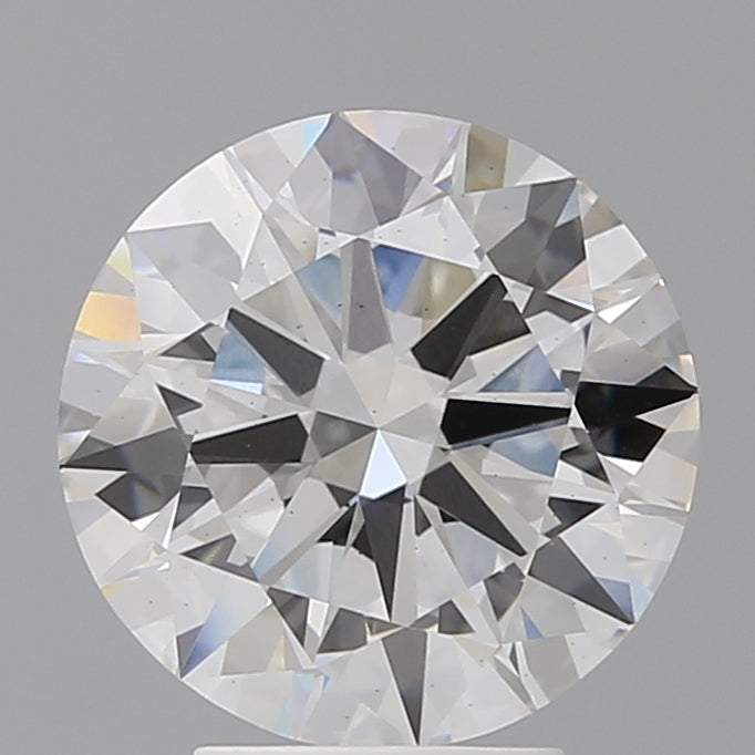 4.01 Carat Round Shaped, Excellent Cut, E Color, VS2 Clarity, IGI Certified Lab Grown Diamond
