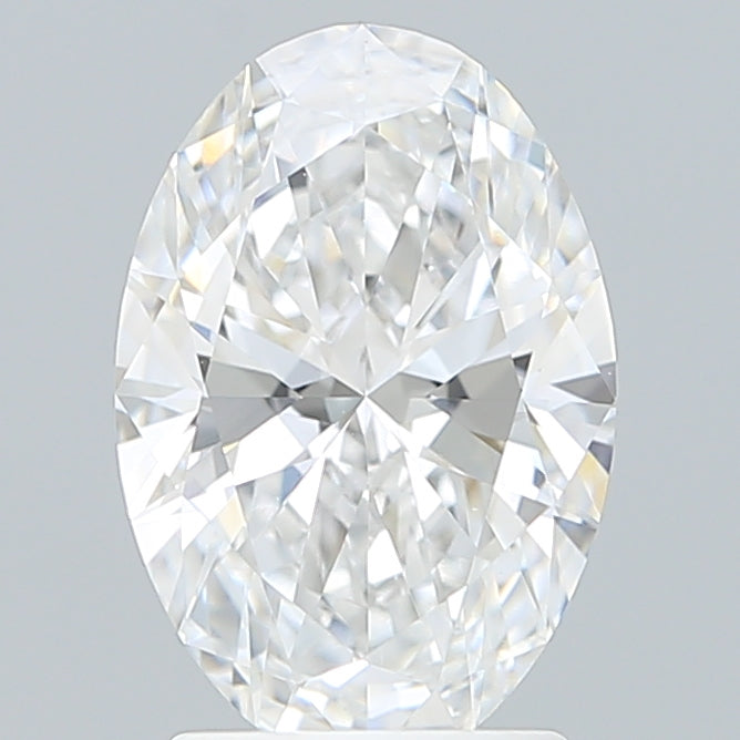 2.29 Carat Oval Shaped, Ideal Cut, E Color, VVS2 Clarity, IGI Certified Lab Grown Diamond