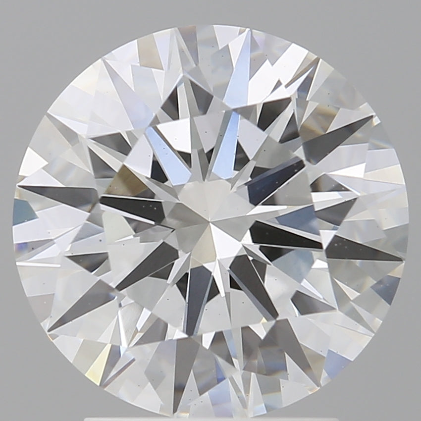 3.00 Carat Round Shaped, Ideal Cut, F Color, VS1 Clarity, IGI Certified Lab Grown Diamond