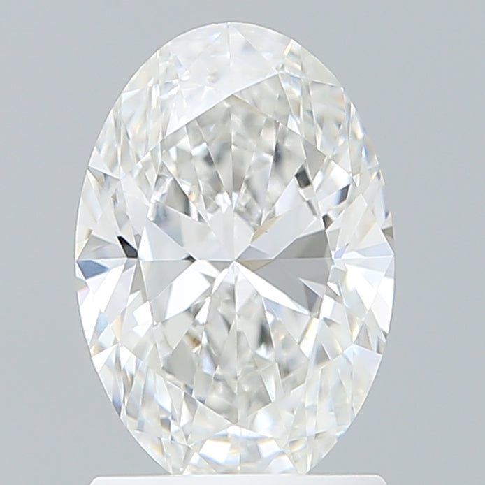 1.53 Carat Oval Shaped, Ideal Cut, E Color, VVS2 Clarity, IGI Certified Lab Grown Diamond