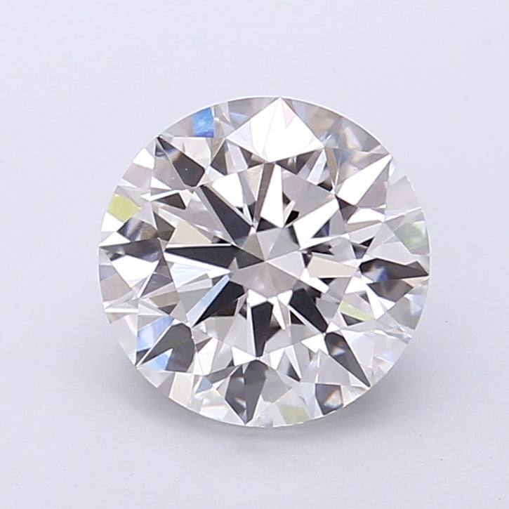 2.04 Carat Round Shaped, Ideal Cut, E Color, VVS2 Clarity, IGI Certified Lab Grown Diamond