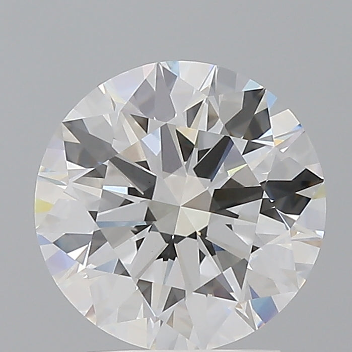 2.53 Carat Round Shaped, Ideal Cut, E Color, VVS2 Clarity, IGI Certified Lab Grown Diamond