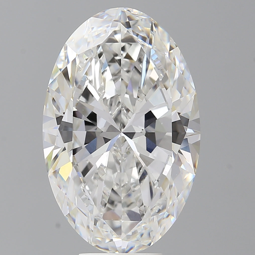8.52 Carat Oval Shaped, Excellent Cut, E Color, VVS2 Clarity, IGI Certified Lab Grown Diamond