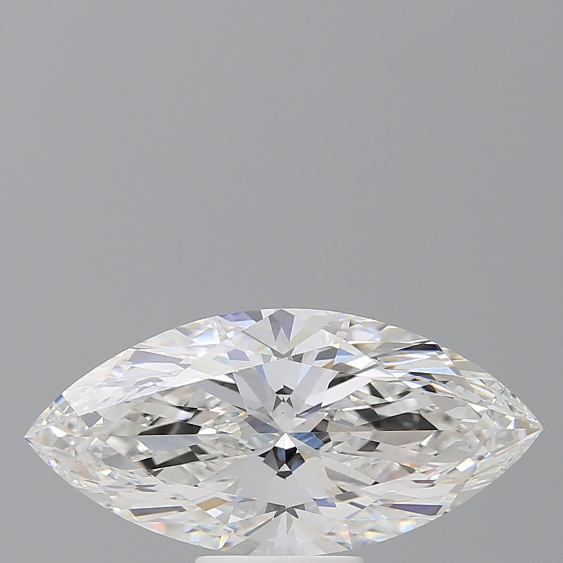 5.10 Carat Marquise Shaped, Ideal Cut, F Color, VS1 Clarity, IGI Certified Lab Grown Diamond