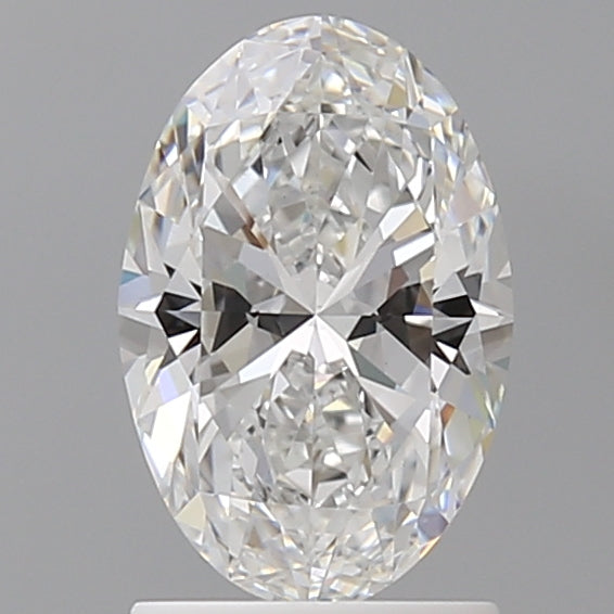 1.58 Carat Oval Shaped, Ideal Cut, D Color, VVS2 Clarity, IGI Certified Lab Grown Diamond