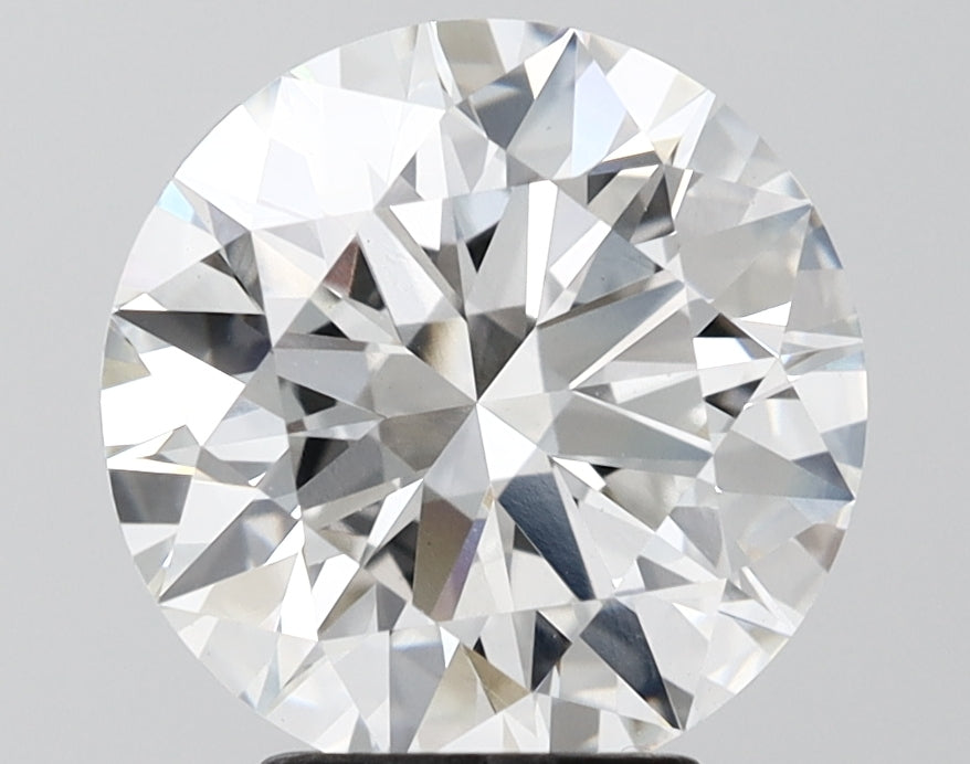4.01 Carat Round Shaped, Ideal Cut, F Color, VS1 Clarity, IGI Certified Lab Grown Diamond
